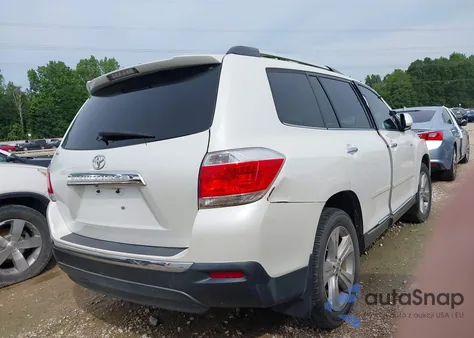2012 Toyota Highlander Limited V6 from USA, damaged, VIN 5TDYK3EH3CS073829